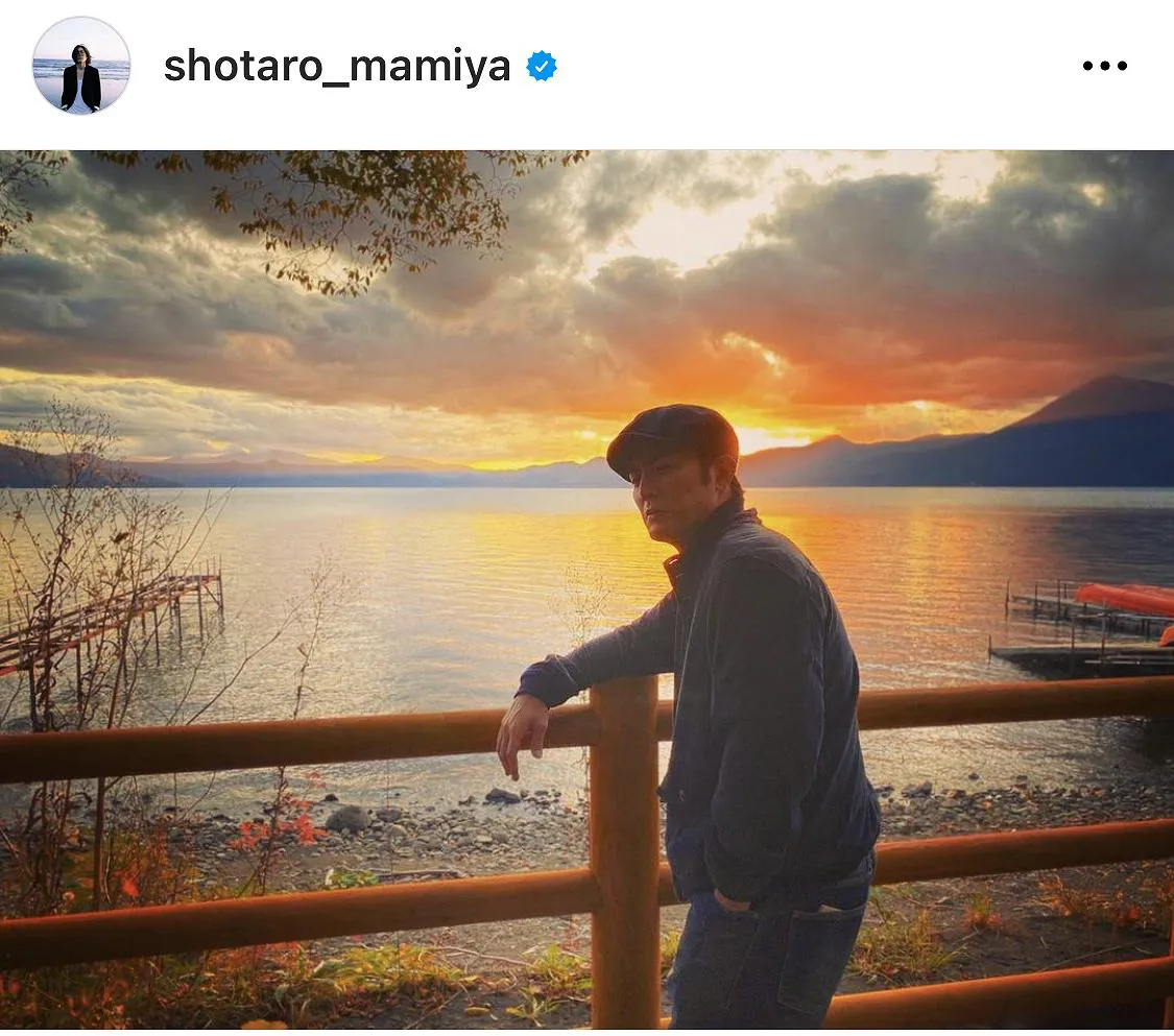 ※画像は間宮祥太朗(shotaro_mamiya)オフィシャルInstagramのスクリーンショット