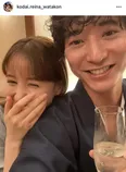 ※浅香航大とトリンドル玲奈【私たち結婚しました】公式Instagram(kodai.reina_watakon)より