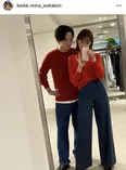 ※浅香航大とトリンドル玲奈【私たち結婚しました】公式Instagram(kodai.reina_watakon)より