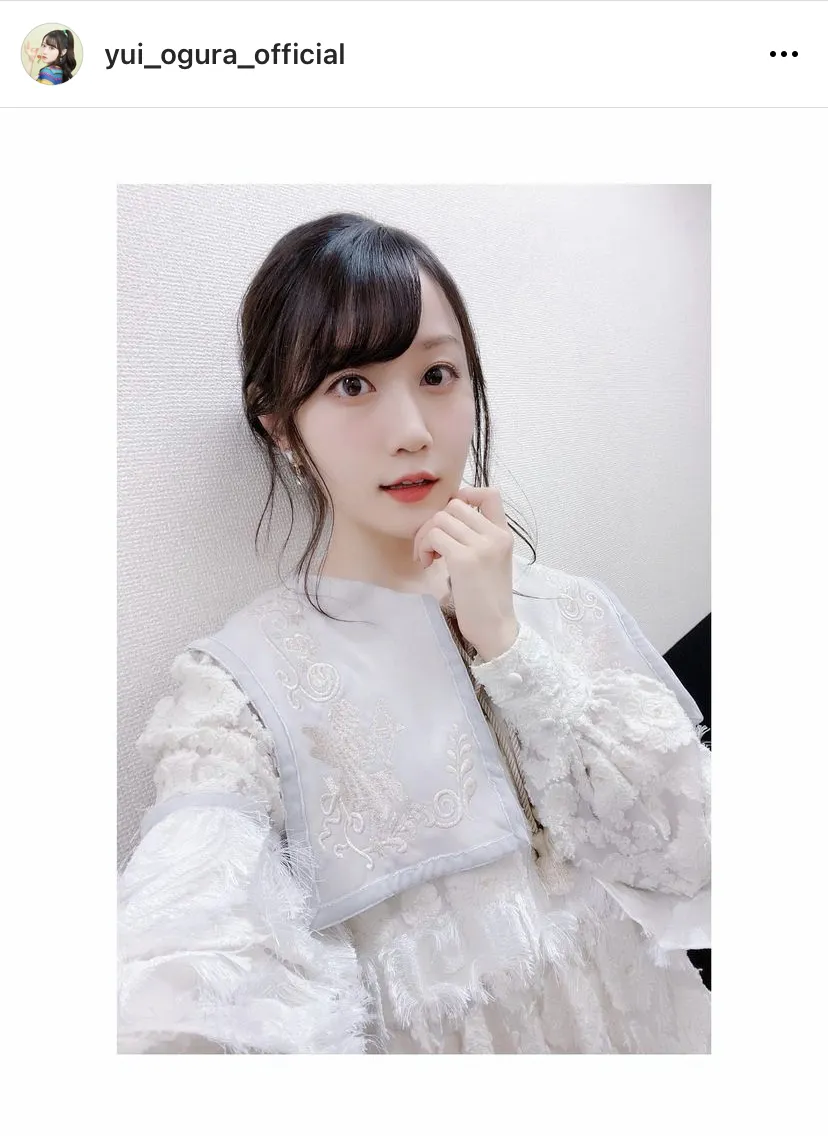 ※小倉唯公式Instagram(yui_ogura_official)より