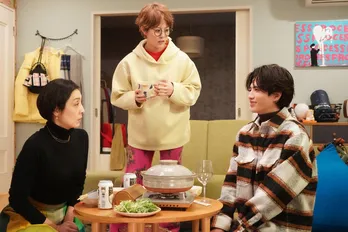 高畑充希“雛子”、母の突然の訪問に大ピンチ　志尊淳“大牙”と意気投合で「結婚相手は大牙くんにしなさい！」＜ムチャブリ！＞