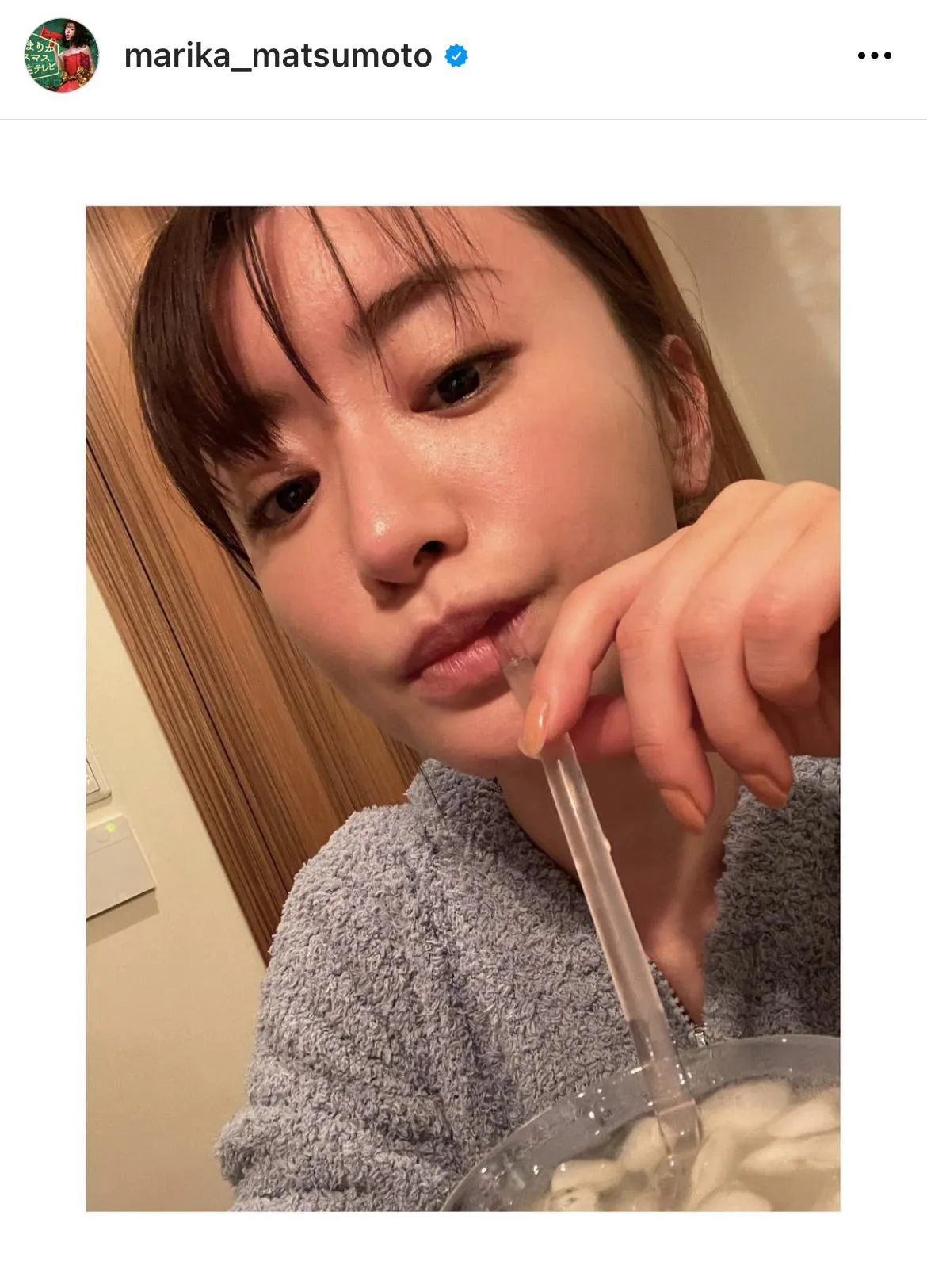 ※松本まりかオフィシャルInstagram(marika_matsumoto)より