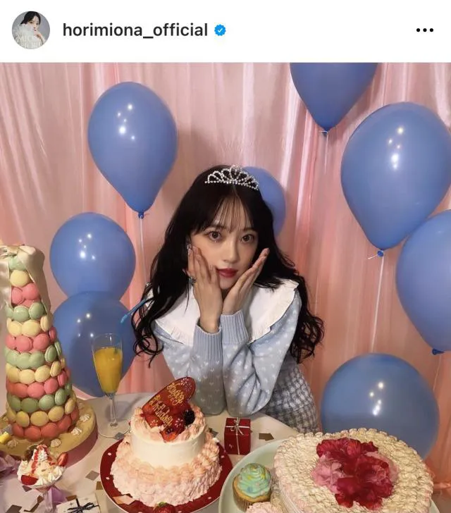 ※画像は堀未央奈公式Instagram(horimiona_official)より