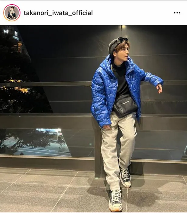 　※岩田剛典オフィシャルInstagram(takanori_iwata_official)より