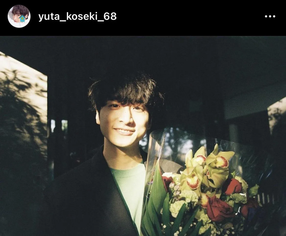 ※小関裕太オフィシャルInstagram(yuta_koseki_68)より