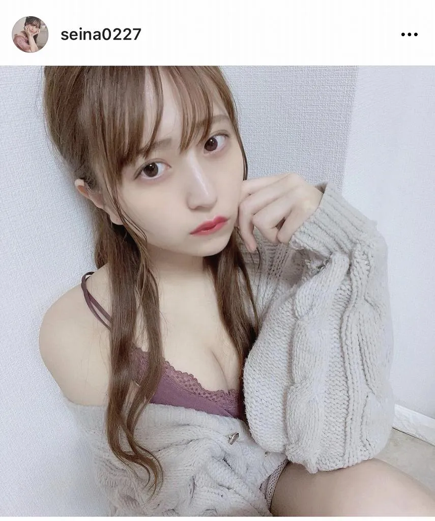 ※画像は竹内星菜(seina0227)オフィシャルInstagramのスクリーンショット