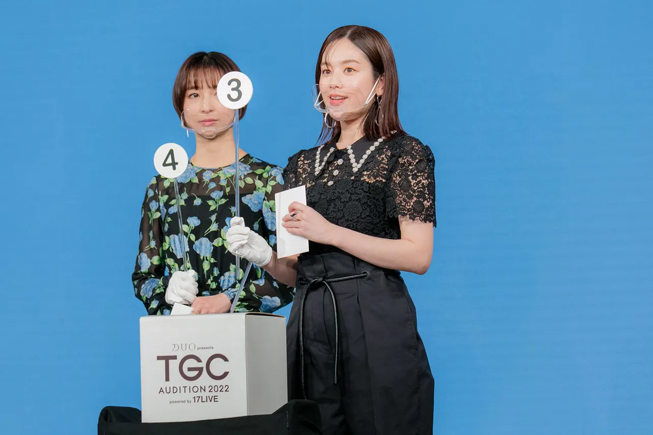 「DUO presents TGC AUDITION 2022 powered by 17LIVE」公開ドラフト会議より　