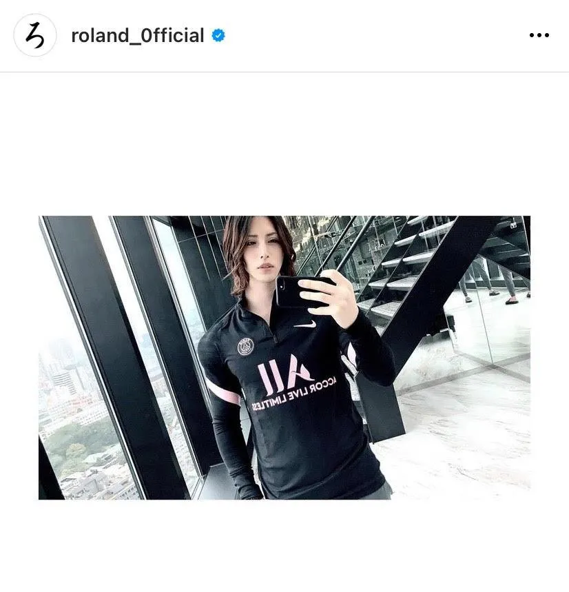 ※ROLAND公式Instagram(roland_0fficial)より