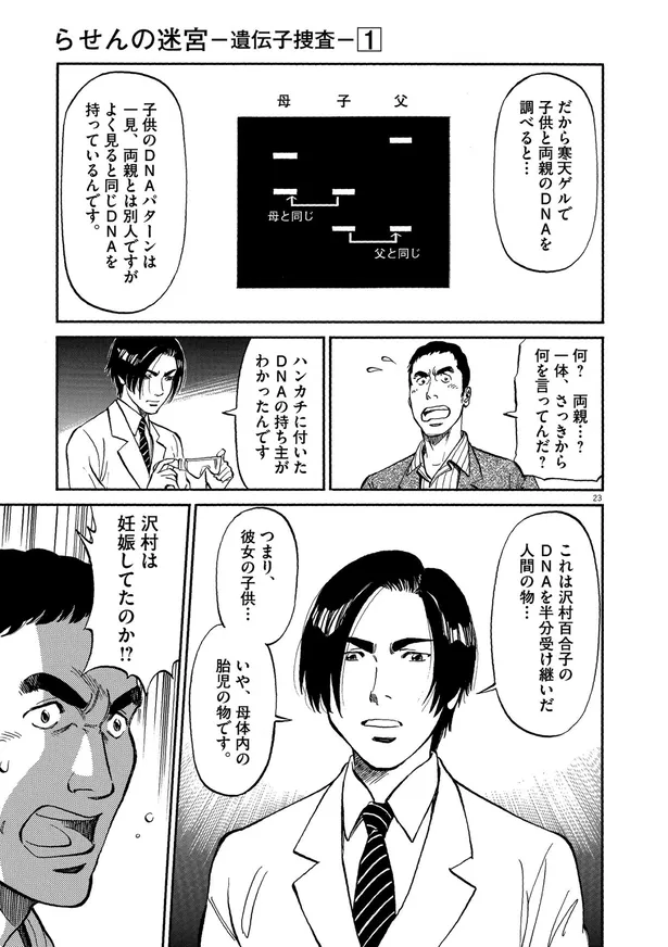 画像 漫画 容疑者として噂され退職 離婚 彼の潔白を証明し真犯人を見つけ出す らせんの迷宮 2 9 16 Webザテレビジョン