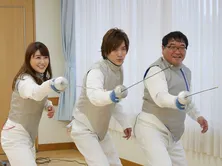 DAIGOがフェンシング体験に「超面白い！」