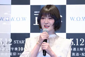 貫地谷しほり、亀梨和也に恋心を抱く役どころに最初は“照れ” 亀梨「しっかり恋させていただきました」<正体>