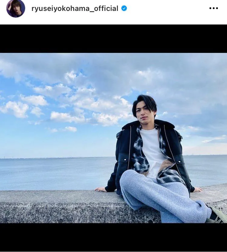 ※画像は横浜流星公式Instagram(ryuseiyokohama_official)より