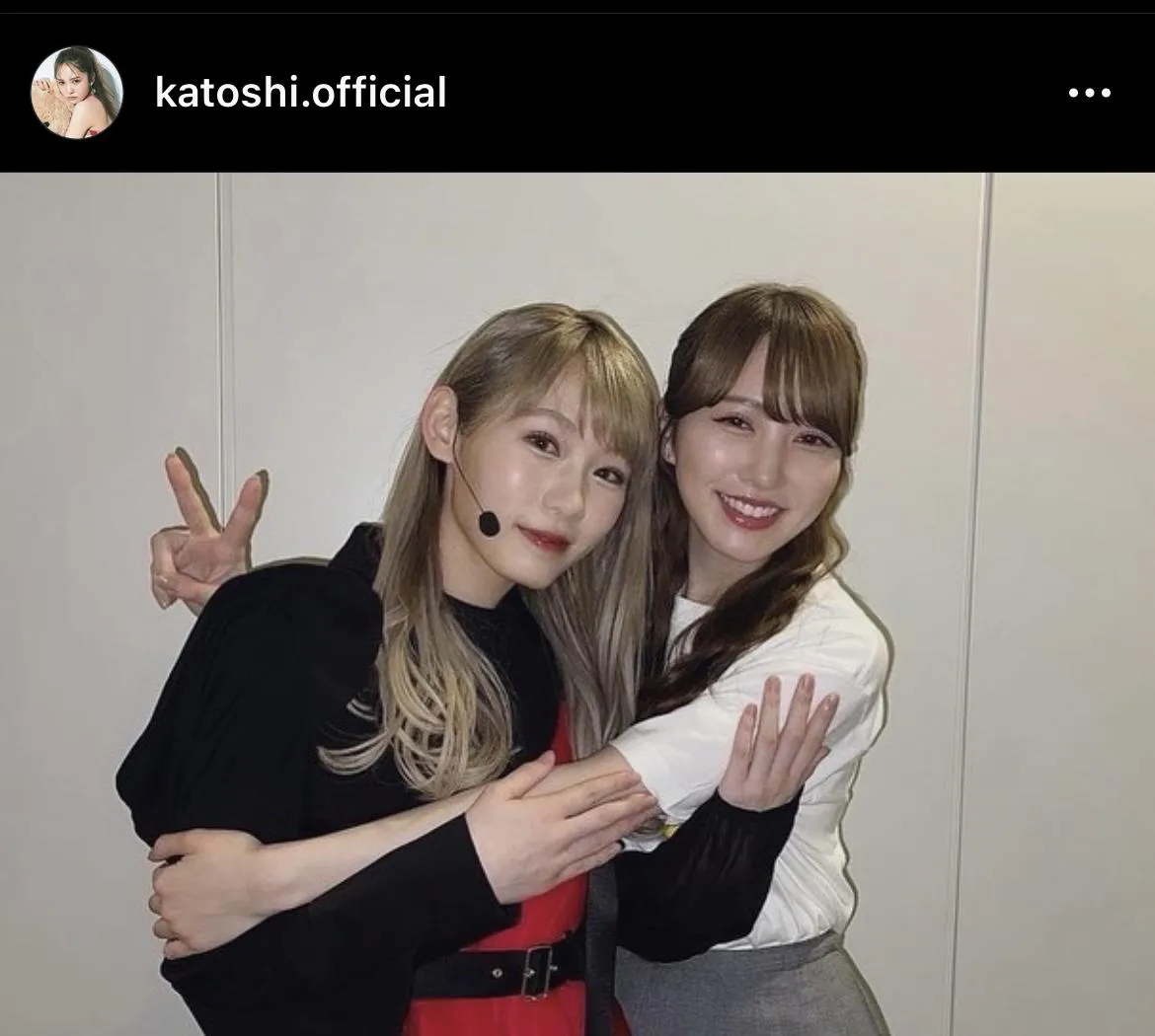 ※画像は加藤史帆公式Instagram(katoshi.official)のスクリーンショット