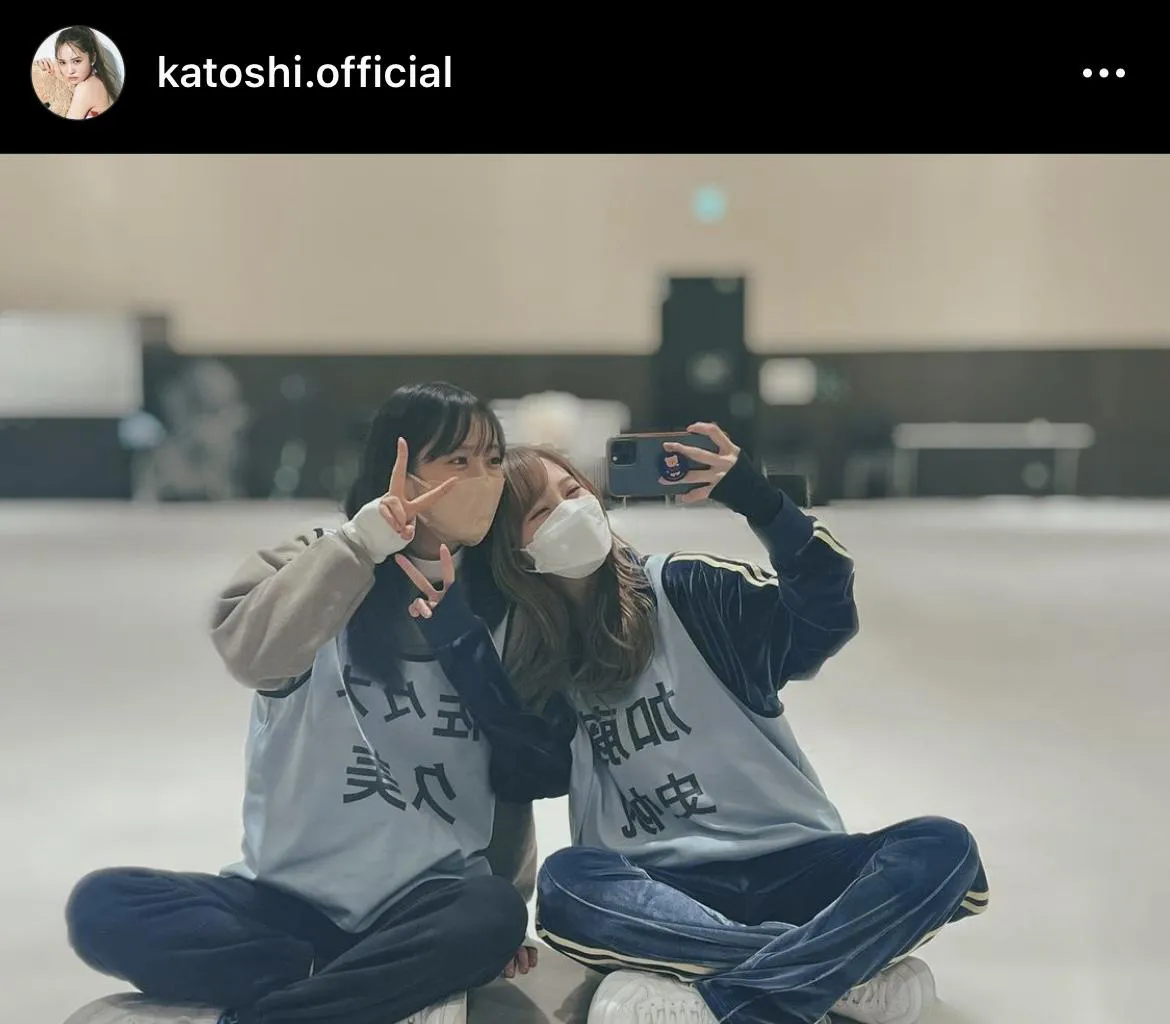 ※画像は加藤史帆公式Instagram(katoshi.official)のスクリーンショット