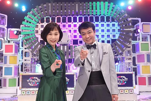 「ザ・タイムショック2022」が放送!MCの中山秀征と大下容子アナウンサー