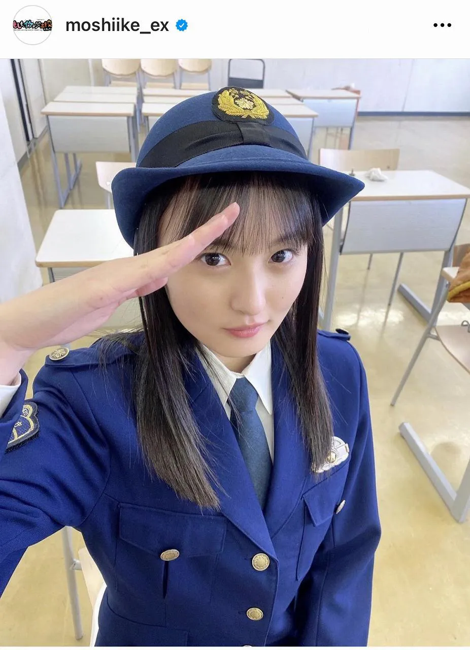 遠藤さくら“カンナ”が可愛すぎる警官に…？　