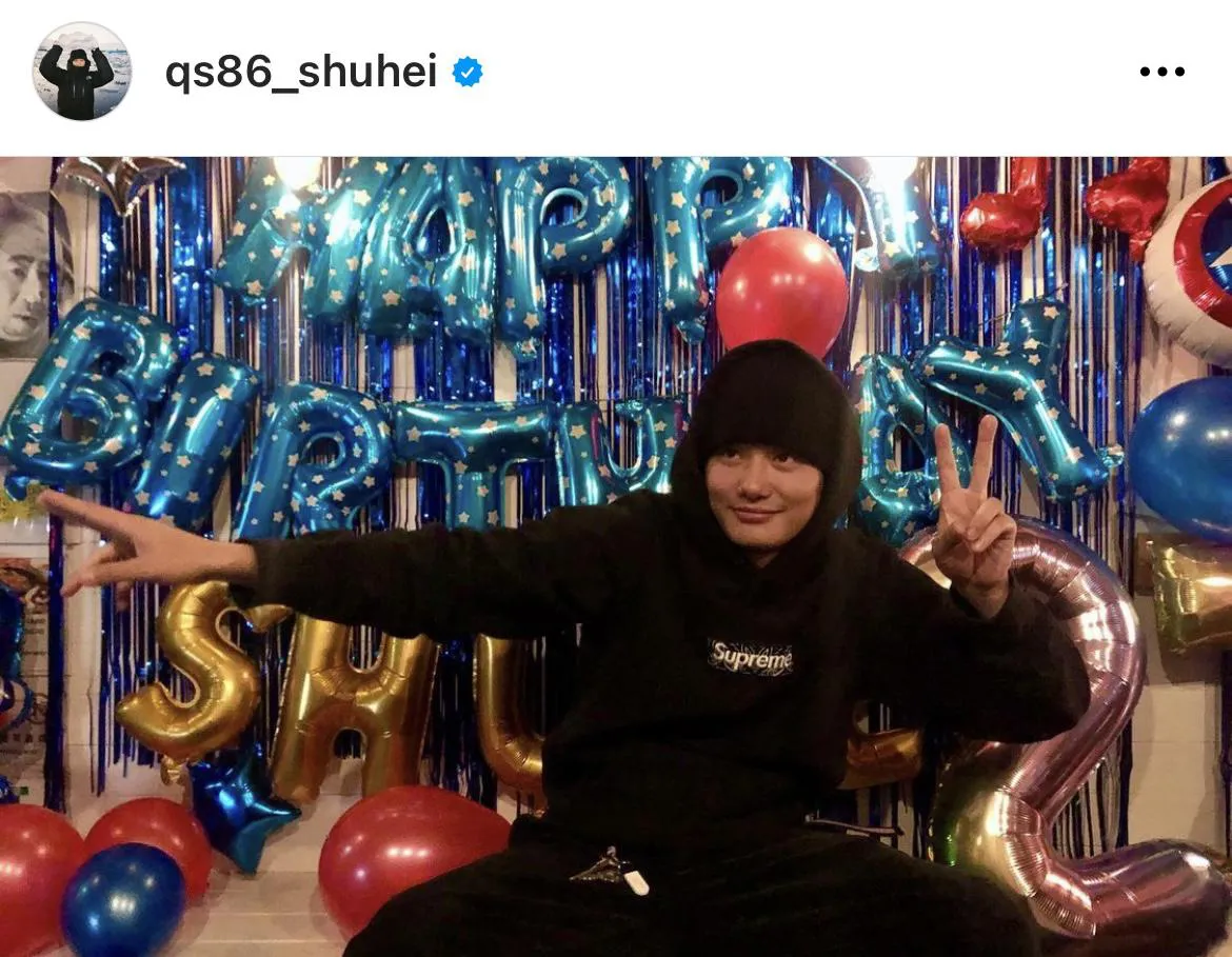 ※野村周平オフィシャルInstagram(qs86_shuhei)より