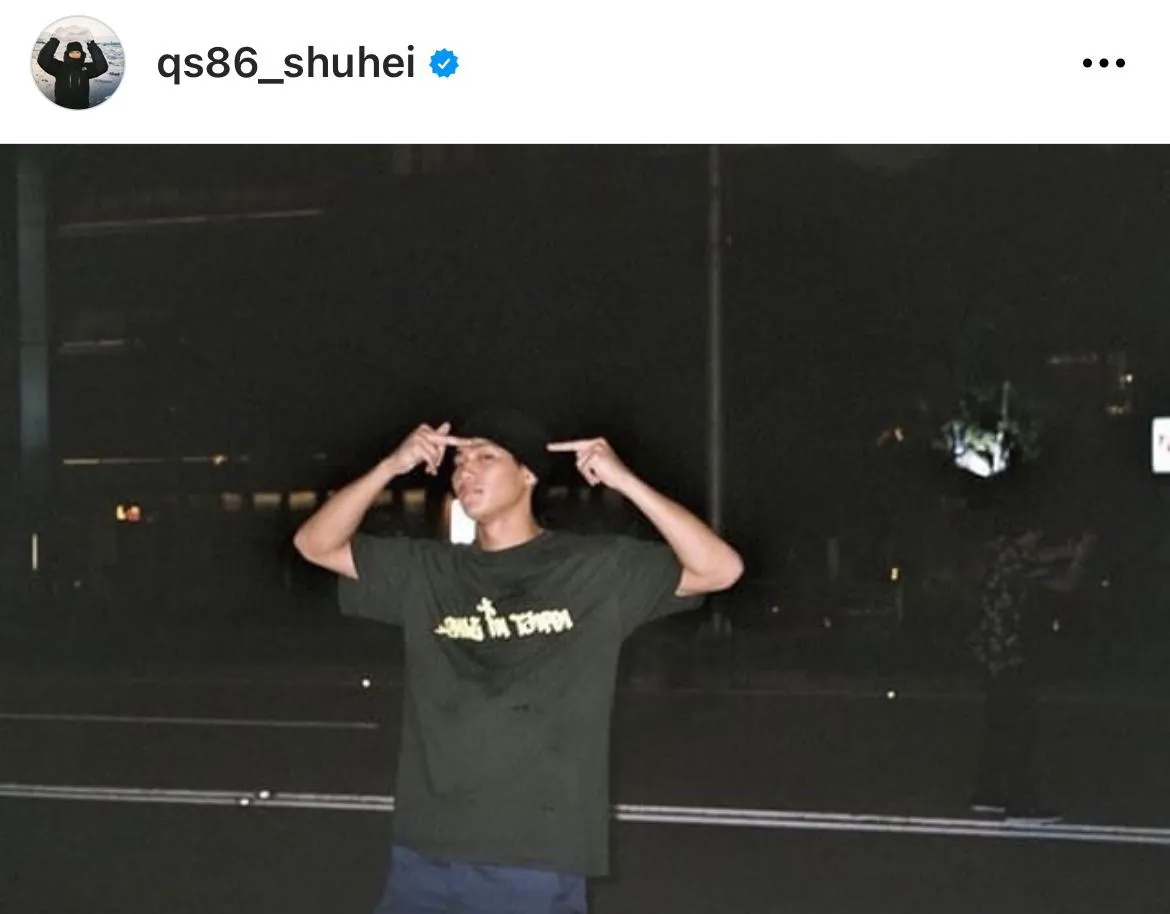 ※野村周平オフィシャルInstagram(qs86_shuhei)より