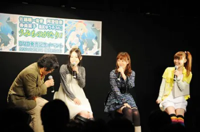 イベントに登場した佐藤順一監督、寿美菜子、阿澄佳奈、儀武ゆう子（写真左から）
