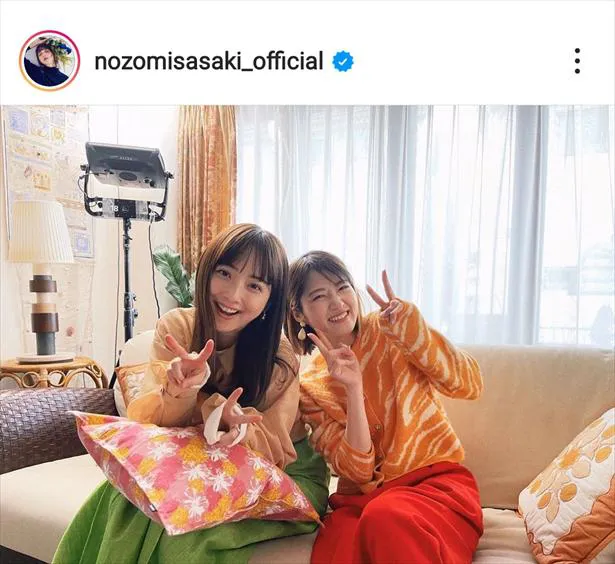 こちらも可愛い！佐々木希＆若月佑美2SHOT!!