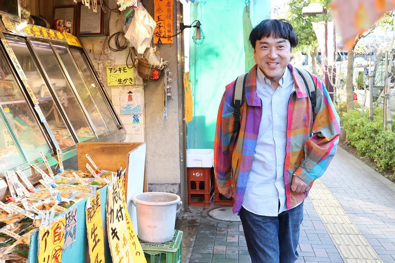 ムロツヨシ演じる漫画家・セイノが東京・堀切を街ブラ