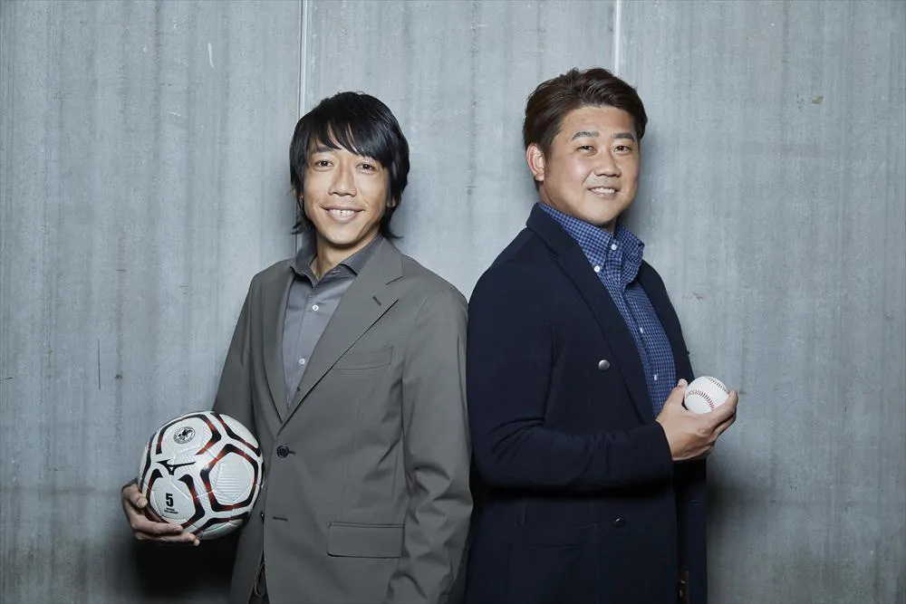 共に1980年生まれの中村憲剛氏(左)と松坂大輔氏(右)