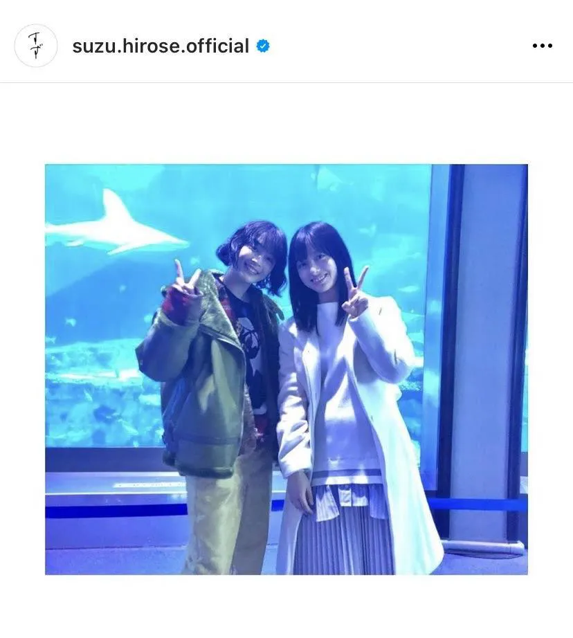 ※画像は広瀬すず公式Instagram(suzu.hirose.official)より