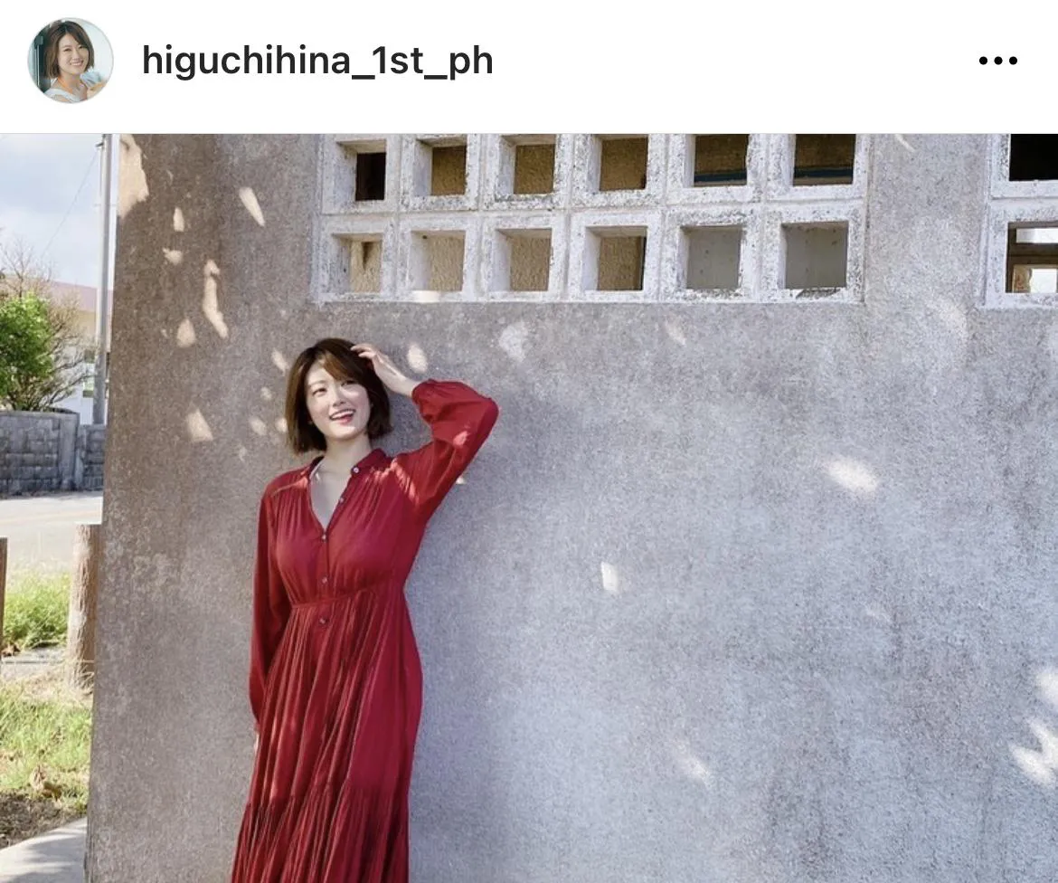 ※乃木坂46樋口日奈1st写真集オフィシャルInstagram(higuchihina_1st_ph)より