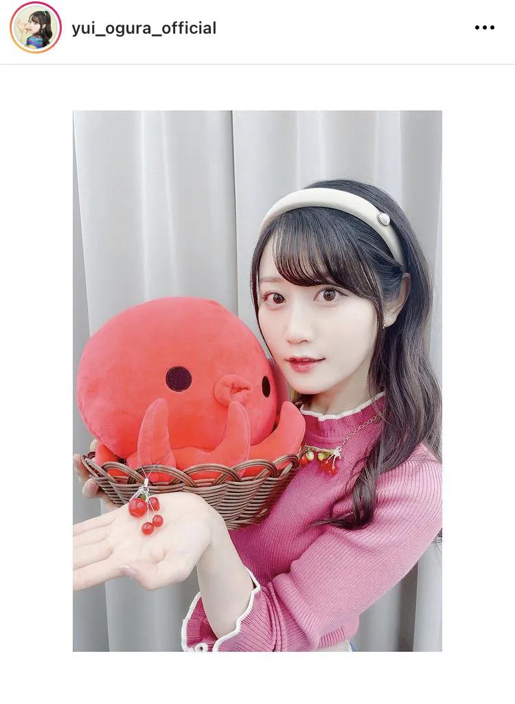 ※小倉唯公式Instagram(yui_ogura_official)より