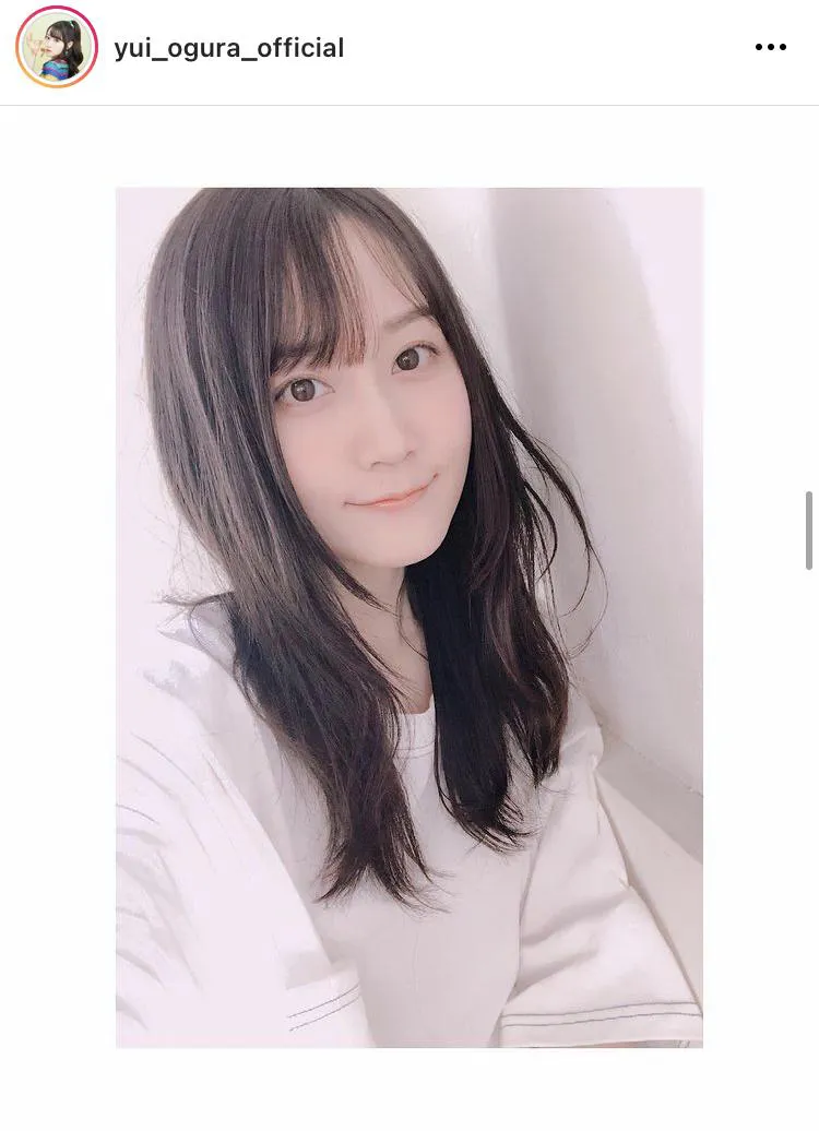 ※小倉唯公式Instagram(yui_ogura_official)より