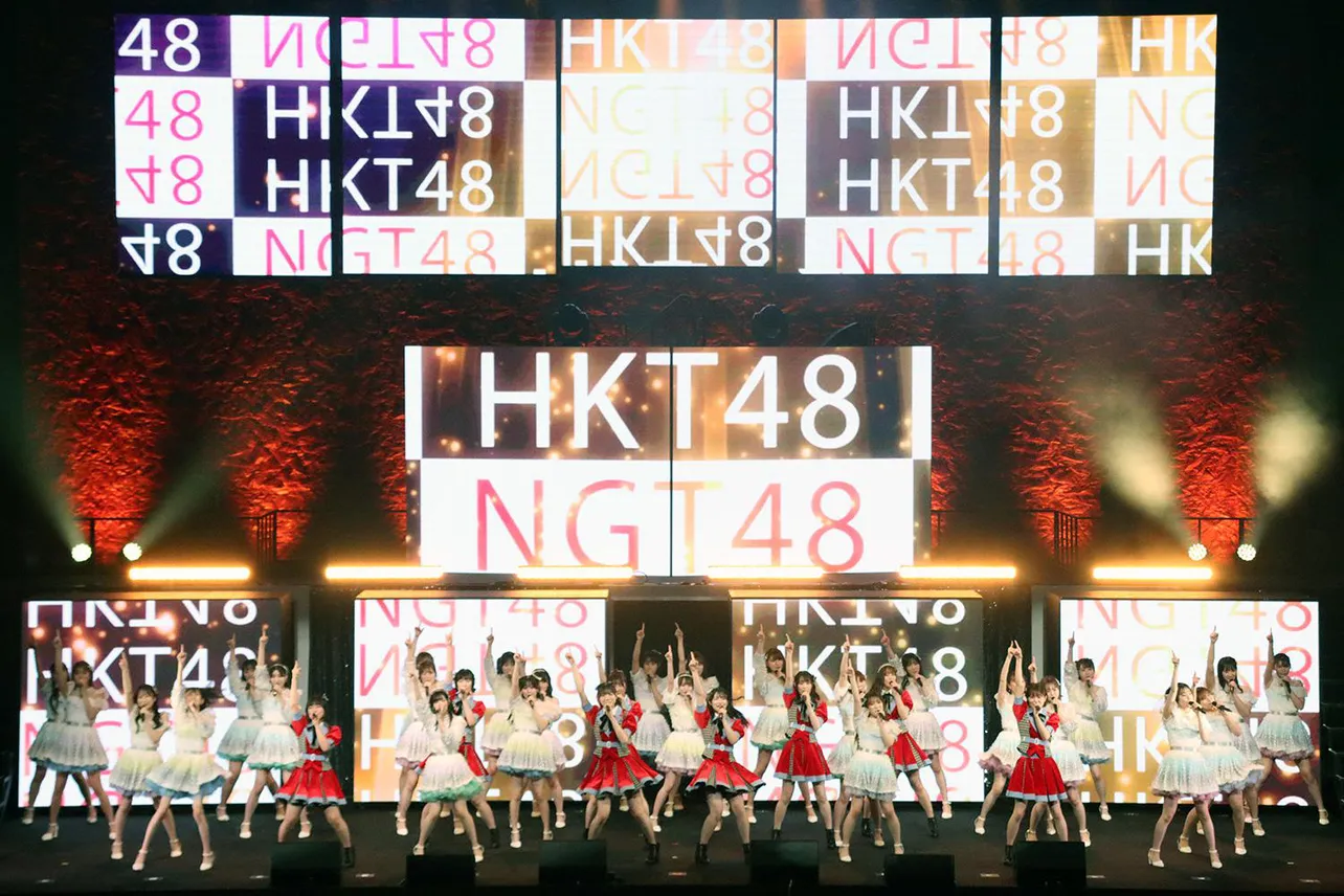 HKT48ライブツアー「HKT48 LIVE TOUR 2022 ～Under the Spotlight～」神奈川公演より