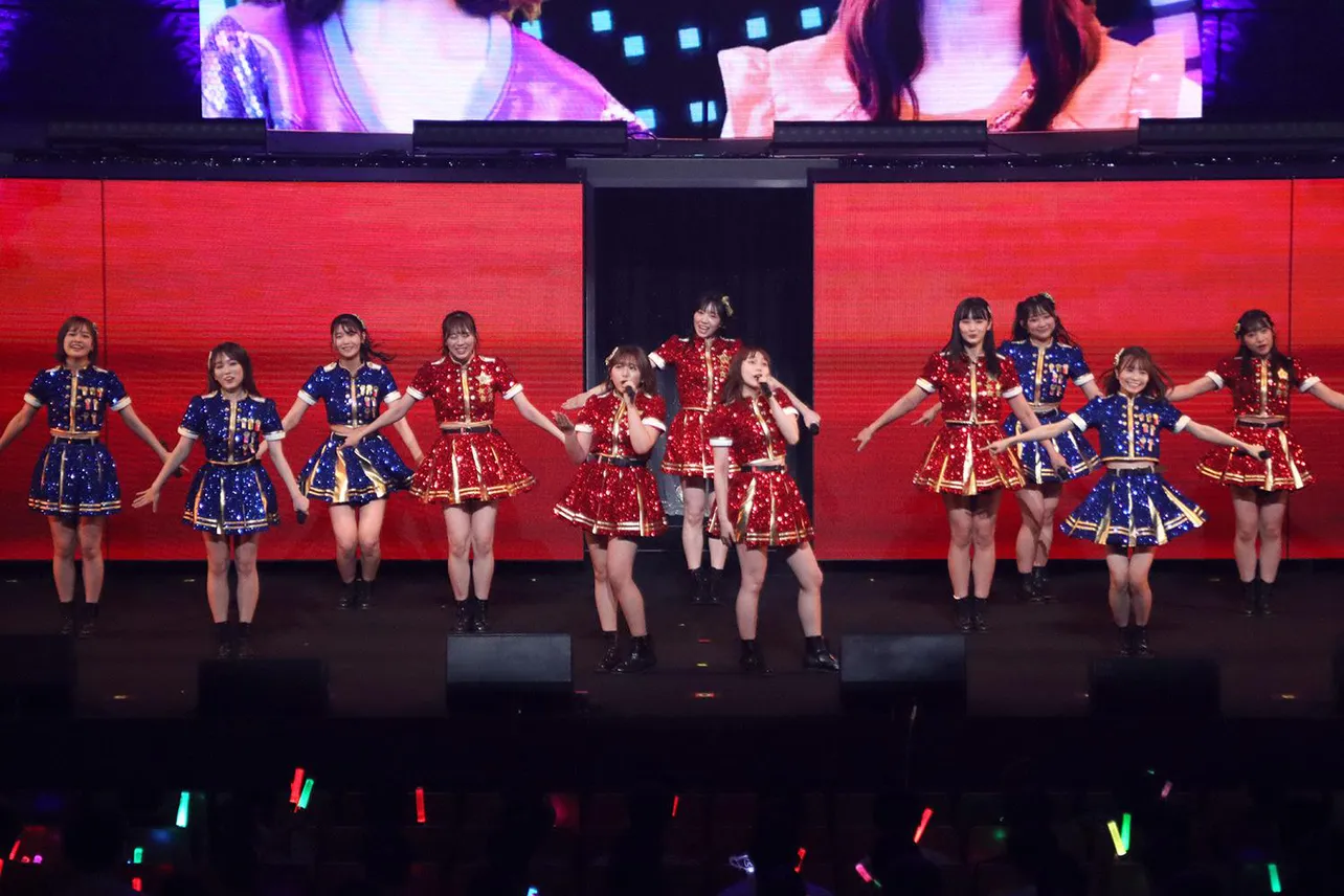 HKT48ライブツアー「HKT48 LIVE TOUR 2022 ～Under the Spotlight～」神奈川公演より