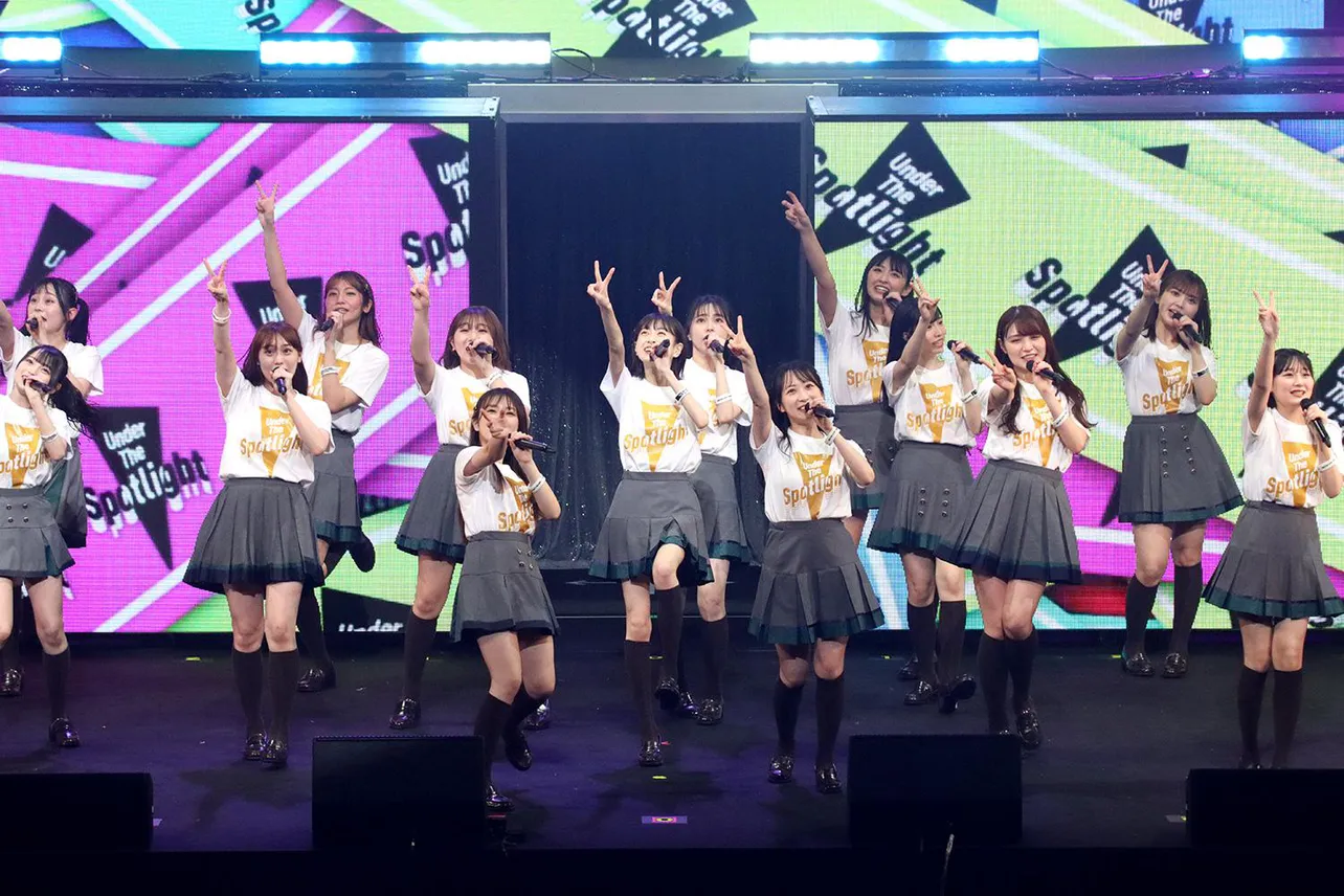 HKT48ライブツアー「HKT48 LIVE TOUR 2022 ～Under the Spotlight～」神奈川公演より