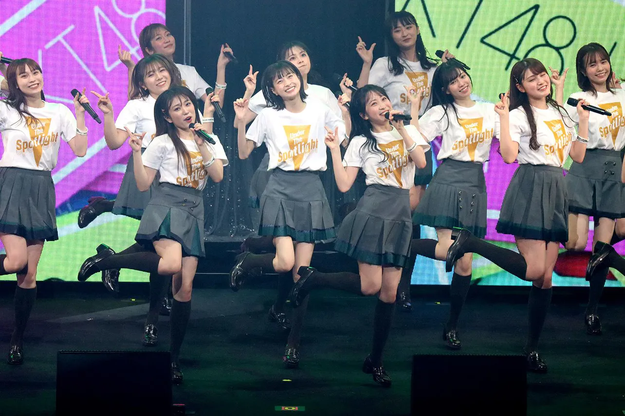 HKT48ライブツアー「HKT48 LIVE TOUR 2022 ～Under the Spotlight～」神奈川公演より