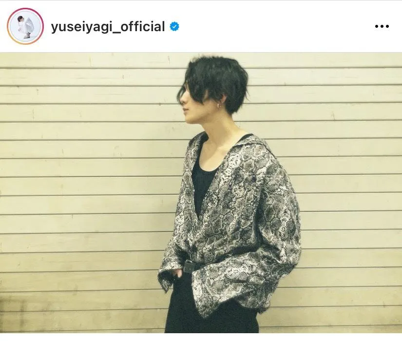 ※画像は八木勇征(FANTASTICS from EXILE TRIBE)オフィシャルInstagram(yuseiyagi_official)より