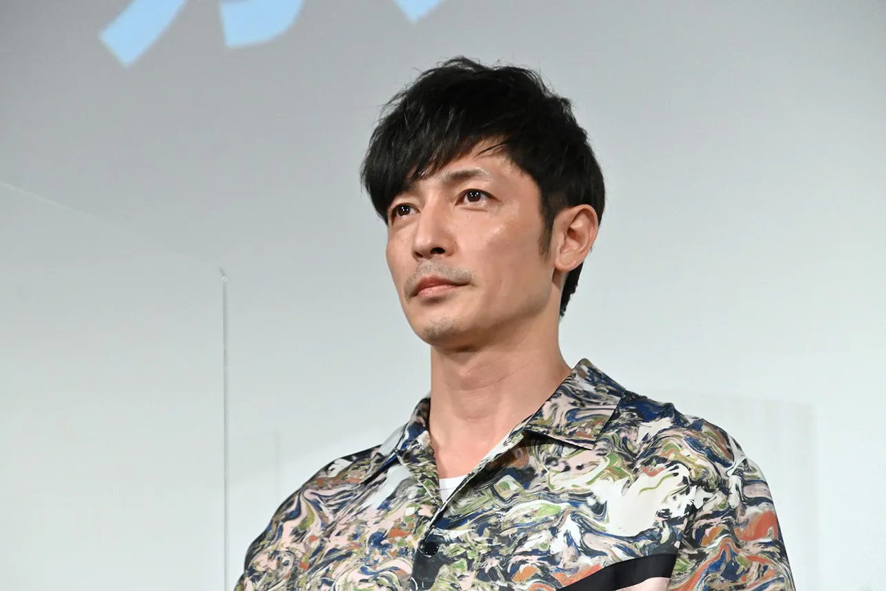 玉木宏が映画「極主夫道 ザ・シネマ」のカチコミ！最速試写会に登壇した