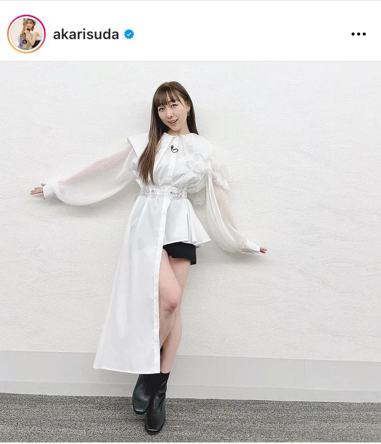  ※画像は須田亜香里公式Instagram(akarisuda)より