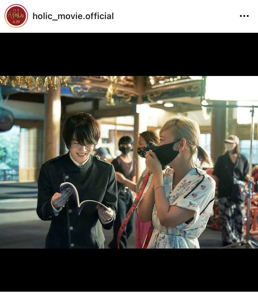 ※映画「ホリック xxxHOLiC」公式Instagram(holic_movie.official)より