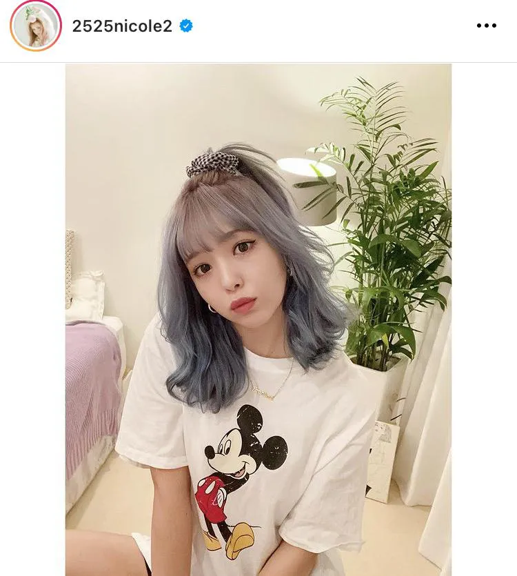 ※藤田ニコル公式Instagram(2525nicole2)のスクリーンショット