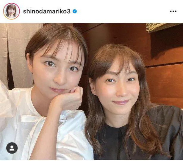 【写真を見る】2人とも可愛すぎ！篠田麻里子＆藤本美貴のママ友コンビSHOT