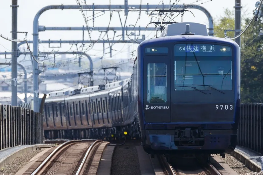 このフェアのための特別電車も用意されている