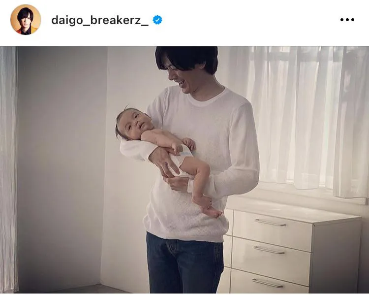 ※画像はDAIGO公式Instagram(daigo_breakerz_)より