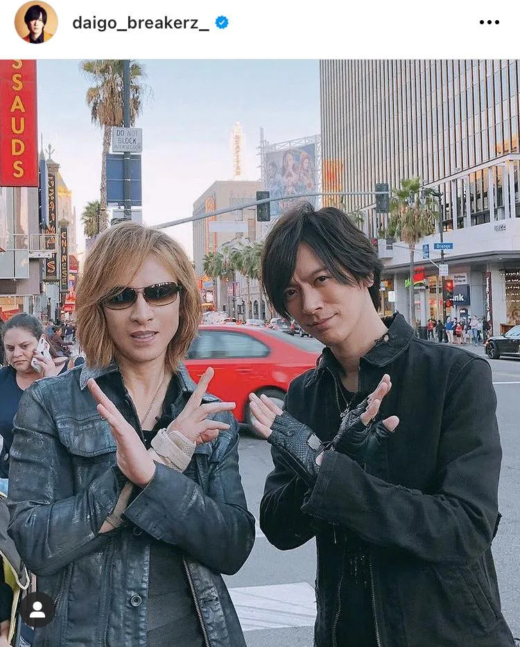 ※画像はDAIGO公式Instagram(daigo_breakerz_)より