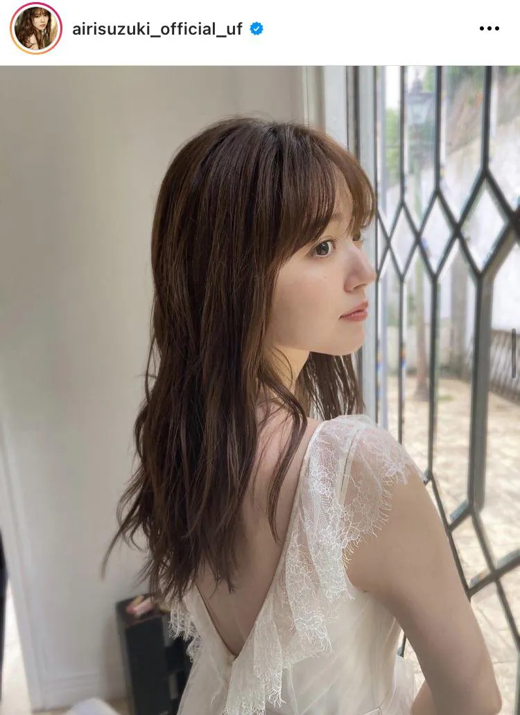 ※画像は鈴木愛理公式Instagram(airisuzuki_official_uf)より