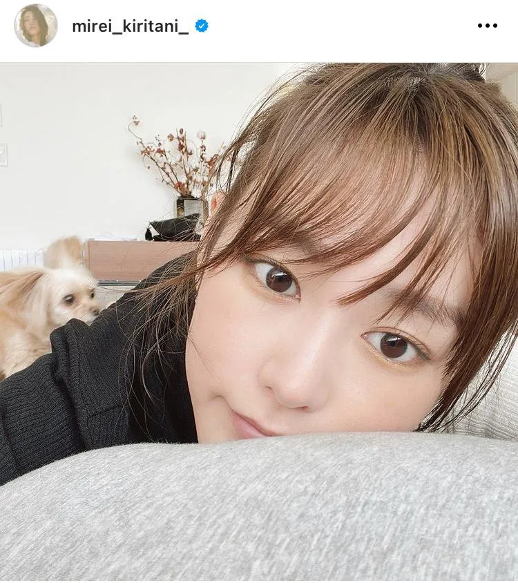 ※桐谷美玲オフィシャルInstagram(mirei_kiritani_)より