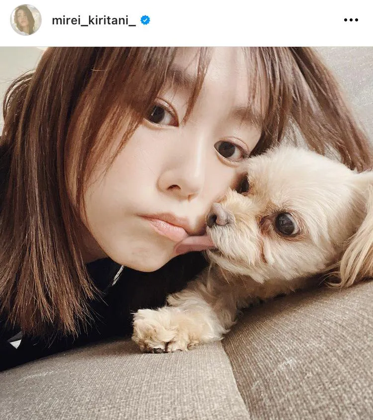 ※桐谷美玲オフィシャルInstagram(mirei_kiritani_)より