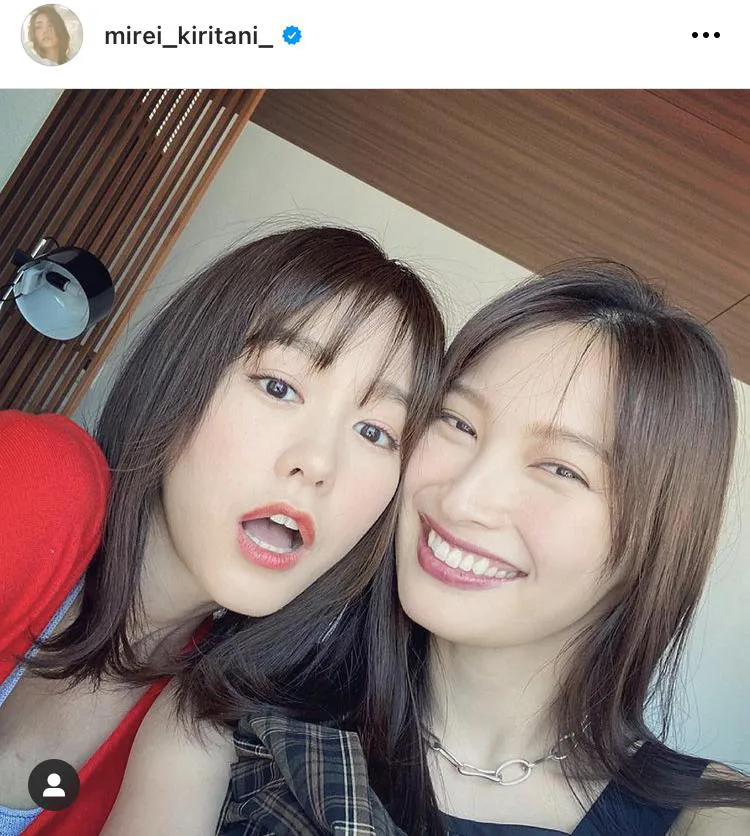 ※桐谷美玲オフィシャルInstagram(mirei_kiritani_)より