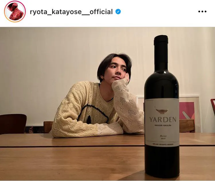 ※画像は片寄涼太オフィシャルInstagram(ryota_katayose__official)より