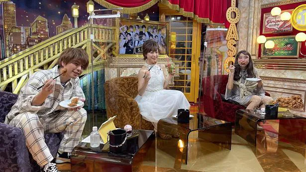 【写真を見る】金田朋子、徳井青空、仲村宗悟が出演した「声優と夜あそび WEEKEND」