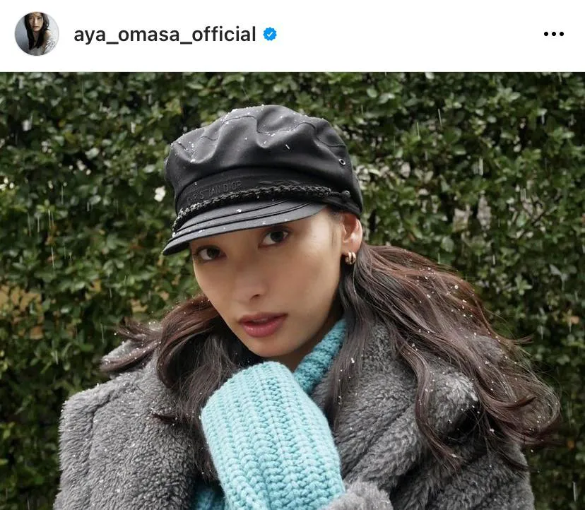 　※画像は大政絢公式Instagram(aya_omasa_official)より